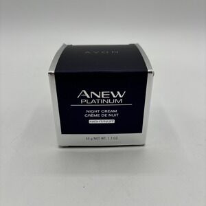Avon‎ Anew Platinum Night Cream 1.7 ounce new in box